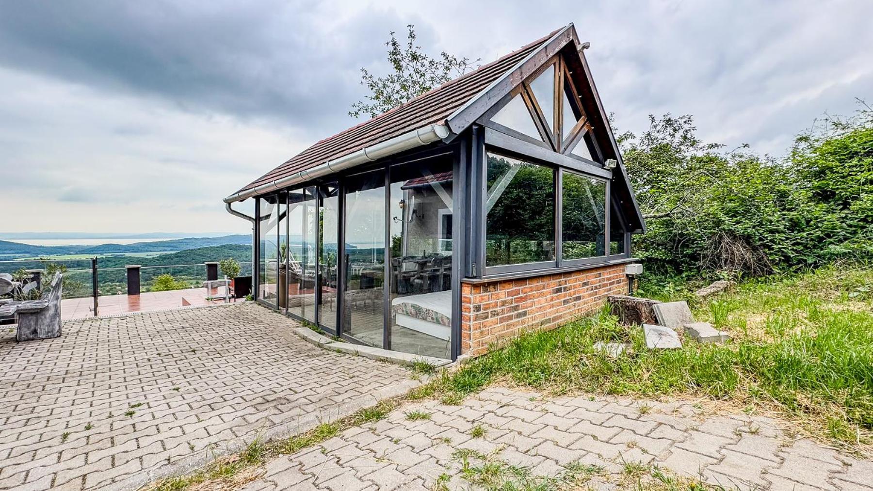 Borospince Vendégház Pécsely Exterior foto